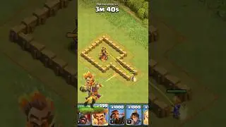 every wizard max level vs level 1 inferno Tower #shorts #clashofclans #gaming