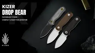 November New Release: Drop Bear Fixed Blade &mdash; Drop Point  Edition