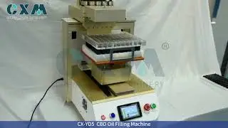 Looking for a CBD Oil Filling Machine? See This 5-Head Model #machine #cbdoils #cxmachinery#mjbizcon