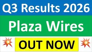 Plaza Wires q3 results 2026 | Plaza Wires results today | Plaza Wires Share News | Plaza Wires Share