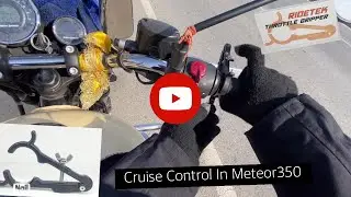 Ridetek Cruise Control on Royal Enfield Meteor 350 Supernova