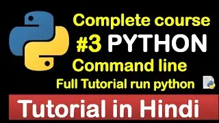 #3 Command-Line tutorial with Git Bash to run python // Complete Python tutorial(2020)💻
