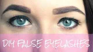 BEAUTY HACK OR TRASH? DIY: Baby Powder False Eyelashes | Jessie Blossom