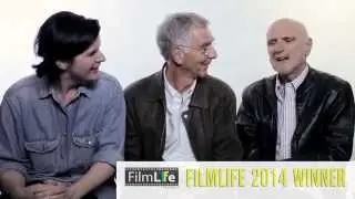 FilmLife 2014 Winners: Emma Freeman, Alan Finney and Jonathan Gillis make the announcement
