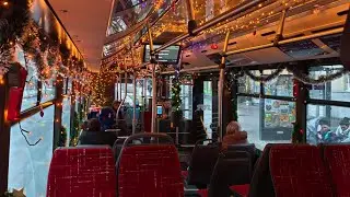 Vianočný autobus v Nitre 2025 | SOR NS 12 Diesel • NR-218LS, #269 • TD Transport