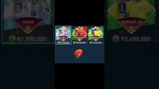 Messi🇦🇷 Vs Ronaldo🇵🇹 Vs Neymar🇧🇷 #football #soccer #fifamobile