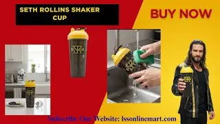 Seth Rollins Perfect Shaker Cup | Best Protein Shaker for Fitness Lovers 💥