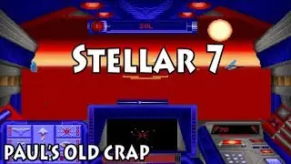 Stellar 7 (1990) - DOS Gaming - Paul's Old Crap