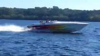 31 scarab thunder. Twin 500 HP's