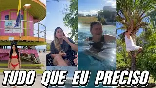 VISITA INESPERADA🚨THAMARA MAIA🌹 SURPREENDE TODOS📢😱EM FÉRIAS NA MANSÃO🏘️✨