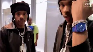 Lil Baby Shows Off His Outfit During A Fit Check (HD) That Boy Is Iced Out