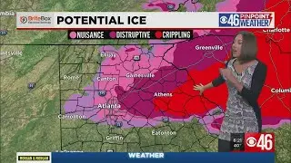snow totals update thursday