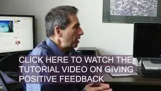 Example of Giving Positive Feedback