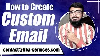 How To Create Business Email Address Like Fiverr | Business Email 2022 | HBA Services
