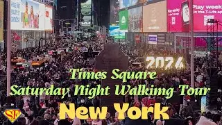 Saturday Night Times Square Walking Tour &ndash; New York City
