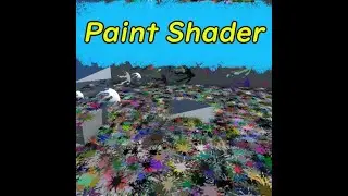 Unity Shader : Splash painting tool (SRP/URP , support lit/shadow)