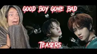 (HELL NO!!)TXT (투모로우바이투게더) 'Good Boy Gone Bad' Official Teasers + MV TEASER/REACTION