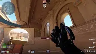 CS2 Anubis Rugs Smoke and Tetris Molly from Cams - with Flashes!