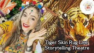 Tiger Skin Rug &ndash; Excerpts from Savannah Kids Home Theatre Live | Handmade Puppets & Costumes