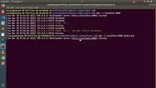 What is PHP in-built Web Server & How To Work with PHP Application || Learn PHP Commands