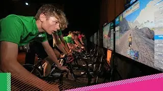 Virtual reality cycling hits School Games 2017