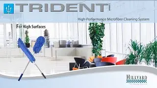 Dusting High Surfaces with Trident Microfiber