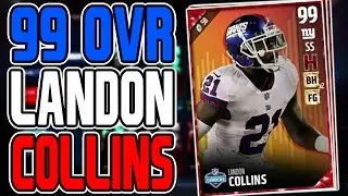 Madden 17 NEW COMBINE DAILY LOGIN 99 OVERALL LANDON COLLINS LTD CAMPUS HERO LEGEND DARQUEZE DENNARD!