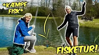 VI TAGER P&Aring; FISKETUR!