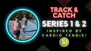 Catch & Track Series Warm-up (versions 1&2) inspired by Cardio Tennis!