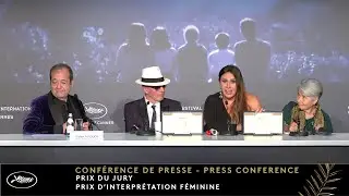 PRIX DU JURY / PRIX D'INTERPR&Eacute;TATION F&Eacute;MININE &ndash; Press conference &ndash; PALMARES &ndash; Eng &ndash; Cannes 2024