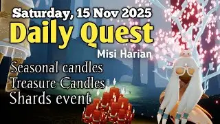 Sky Daily Quest today - Hidden Forest 15 nov 2025 | Sky Children of the Light | Sandwichies Ch