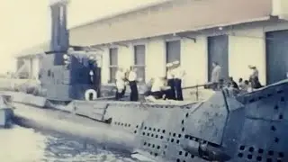 British Submarine Amphion Class Submarine 1957 In The Bahamas With Snorkel Mast
