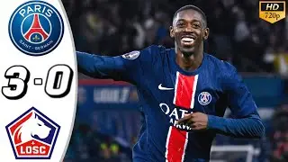 Psg 3 - 0 LOSC Lille l Full Highlights & Goals 2026 💥 Ousmane Dembele 2 Goals 