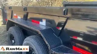 83in x 16Ft LPX RawMaxx Dump Trailer
