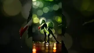ai couple leaf dancing #youtubeshorts#viral#dance