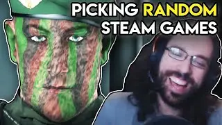 RANDOMLY Picking Steam Games! - 