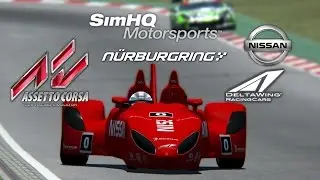 Assetto Corsa | Nissan DeltaWing at N&uuml;rburgring | Tri-screen, multiple angles