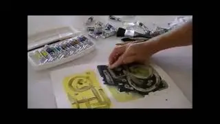 How to use liquid masking film - watercolour painting - Online Art Academy