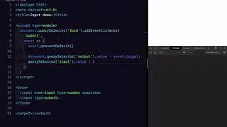Making an Input Element Interactive with JavaScript