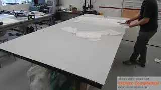Preparing Peel-ply, Release Film and Breather for Vacuum Bagging