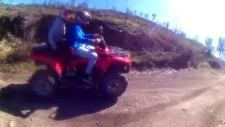 Ride with my dad!