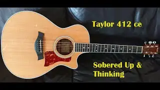 my Taylor 412 ce  (Sobered Up & Thinking)