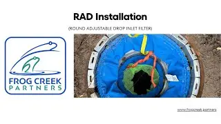 Gutter Bin Round Adjustable Drop Inlet Filter Installation