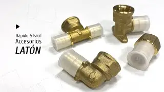 Sistema R&aacute;pido y F&aacute;cil en lat&oacute;n - Fittings Est&aacute;ndar