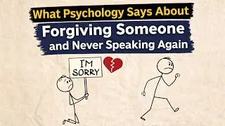 What Psychology Says About Forgiving Someone and Never Speaking Again
