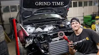 Drift E46 Turbo Build   Intercooler, Catch Can, and More! Ep. 3