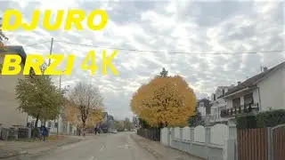 Круг на машине через Лакташи 4K, ноябрь 2021 г.