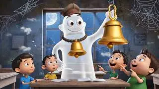 Ghanti Wala Bhoot 👻🔔Funny + Horror Cartoon 😄😱Kids ke liye safe 💯