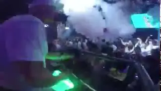 My Percussion solo intro, with smoke in my hands! Palazzo disco Playa del Carmen Mexico