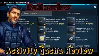 Modern Warships Activity gacha Review | full review #modernwarships #gaming #mwneval #mwcreator #CC 